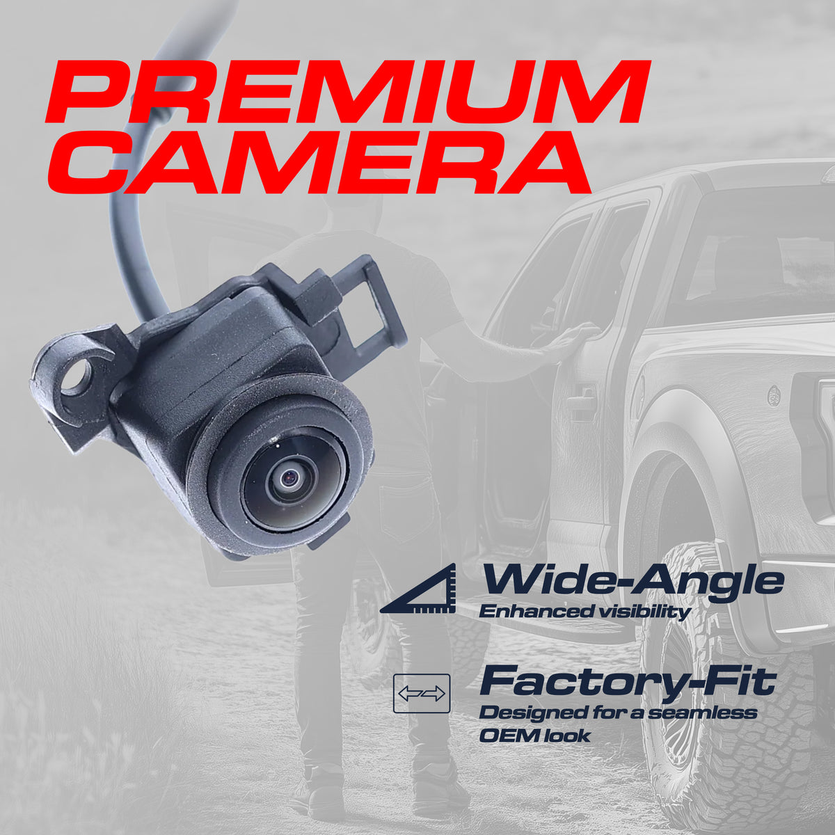 Toyota Camry + Hybrid (2021-2024) OEM Replacement Left Side View Camera OE Part # 86790-06180