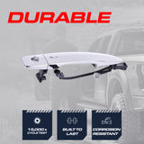 Exterior Door Handle Chrome Replacement for Nissan Maxima (09-15), Murano (09-14), Sentra (13-16) OE Part # 80646-9N00A, 80640-3SG0A, 80640-9N00A | Front Left Driver Side