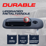 Exterior Door Handle Upgraded Black Metal Replacement for Chevrolet Express Van (1996-2009) / GMC Savana 1500, 2500, 3500, 4500 (1996-2009)