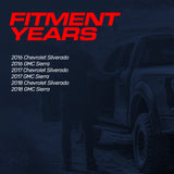 Chevrolet Silverado / GMC Sierra (2016-2018) Chrome Replacement Tailgate Handle with Backup Camera - Master Tailgaters