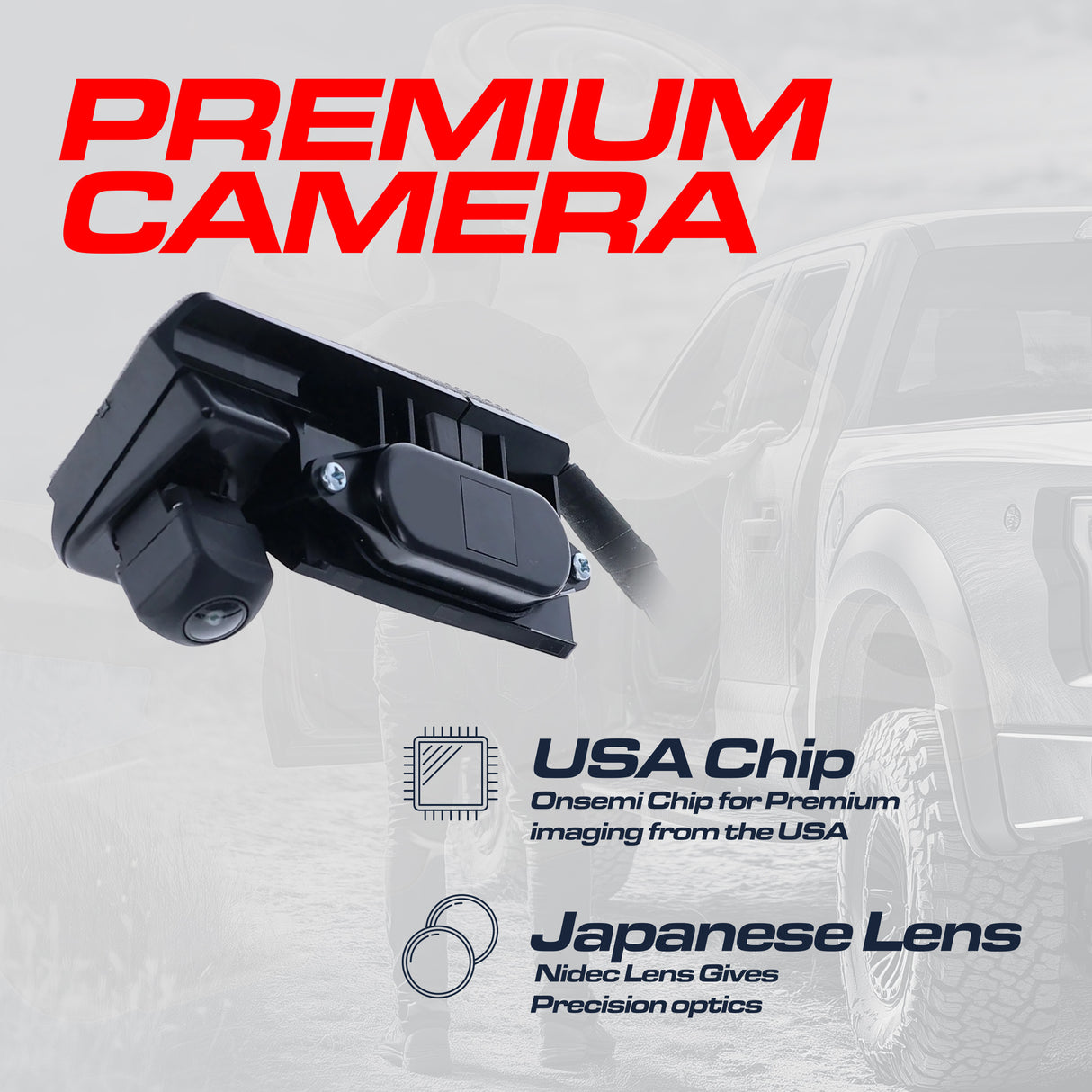 Honda Odyssey [Manual Liftgate] (2014-2017), Odyssey [Power Liftgate] w/o Navigation System (2014-2017) OEM Replacement Backup Camera OE Part # 74810-TK8-A30
