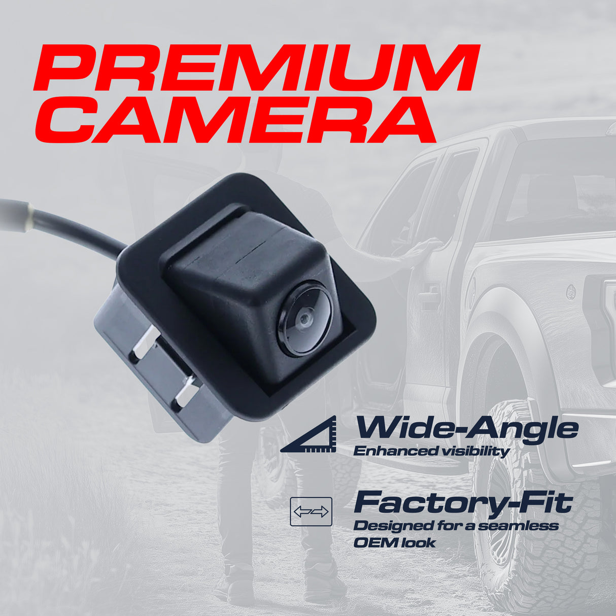 Buick Envision w/o Surround View (2016-2018) OEM Replacement Backup Camera OE Part # 84163768, 84093580, 22926660 - Master Tailgaters