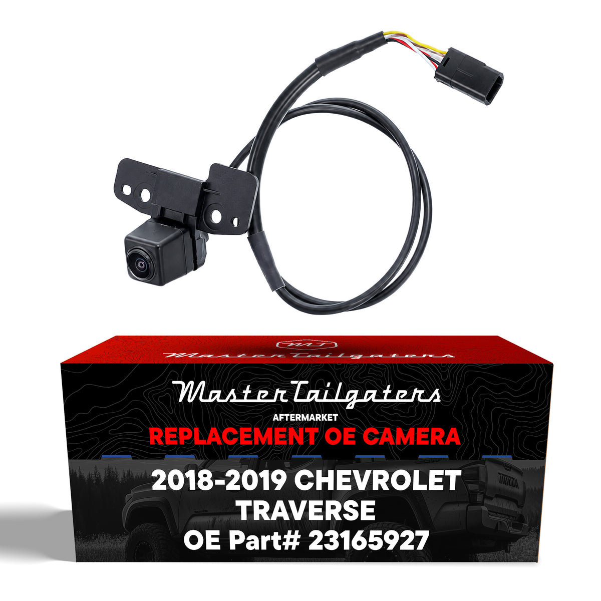 Chevrolet Traverse (2018-2019) OEM Replacement Front View (On Grille) Camera OE Part # 23165927