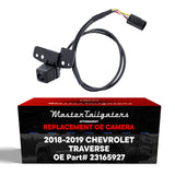 Chevrolet Traverse (2018-2019) OEM Replacement Front View (On Grille) Camera OE Part # 23165927