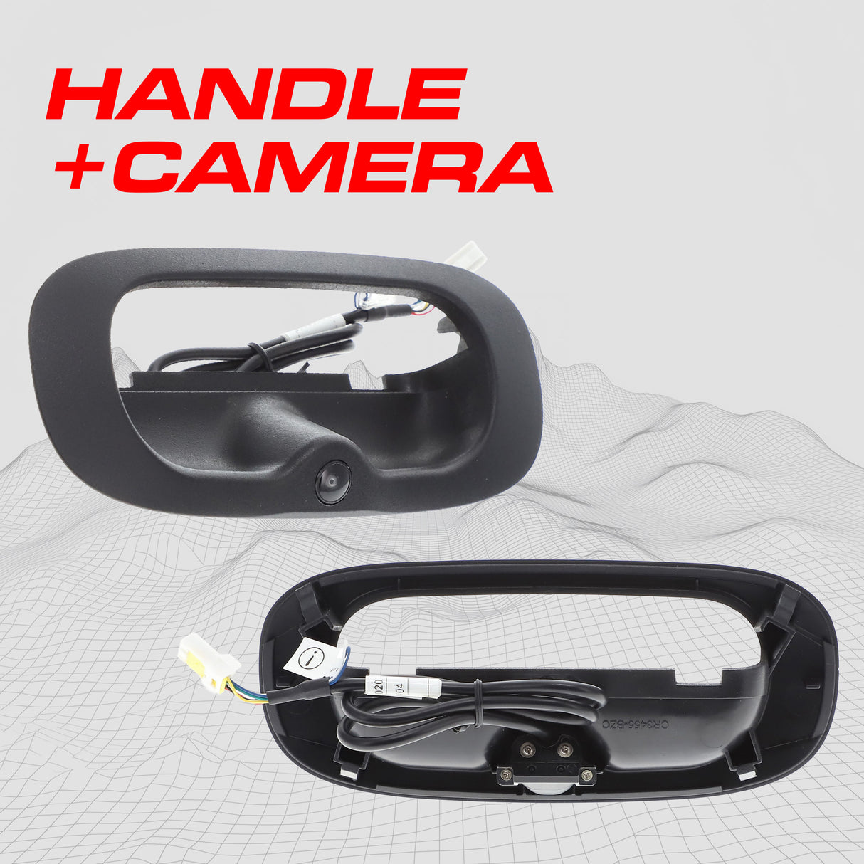 Dodge Dakota (1997-2011) Black Replacement Tailgate Bezel with Backup Camera - Master Tailgaters