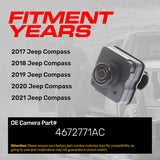 Jeep Compass (2017-2021) OEM Replacement Backup Camera OE Part # 4672771AC