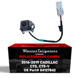 Cadillac CTS Sedan (2016-2017), CTS Sedan Type 2 (2018-2019), CTS-V Sedan (2016-2019) OEM Replacement Backup Camera OE Part # 84127842