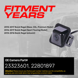 Buick Regal [Base, CXL, Premium Model] (12-17), Buick Regal [Sport Touring Model] (16-17), Buick Regal [eAssist] (12-16) OEM Replacement Backup Camera OE Part # 22801897
