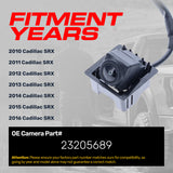 Cadillac SRX (2010-2016) OEM Replacement Backup Camera OE Part # 23205689