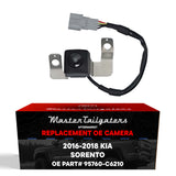 Kia Sorento w/o AVM, w/o Navigation System (2016-2018) OEM Replacement Backup Camera OE Part # 95760-C6210