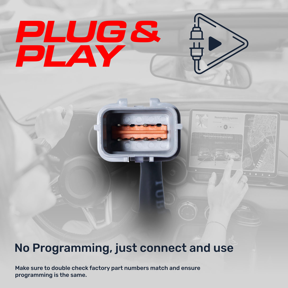 Kia Sorento w/ AVM (2016-2018) OEM Replacement Backup Camera OE Part # 95760-C6500