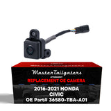 Honda Civic Sedan (2016-2021), Civic Hatchback (2017-2021), Civic Coupe (2016-2020), Civic Type R (2020-2021) OEM Replacement Right Side View Camera OE Part # 36580-TBA-A01