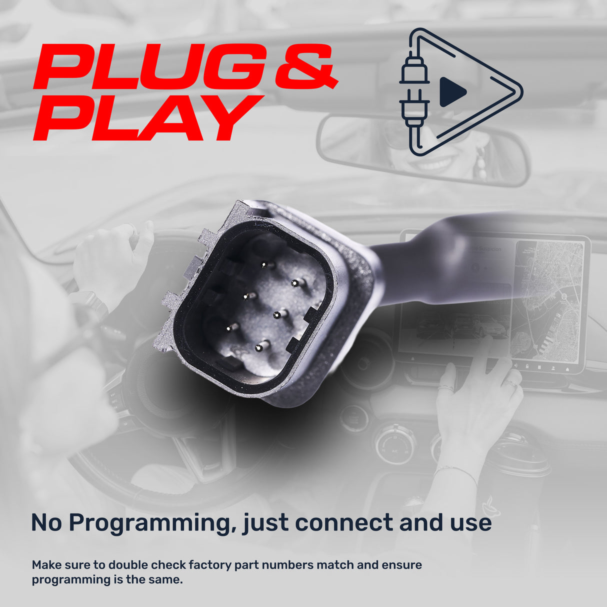 Lexus GX 460 w/ AVM (2014-2019) OEM Replacement Backup Camera OE Part # 86790-60650, 86790-60241, 86790-60240 - Master Tailgaters