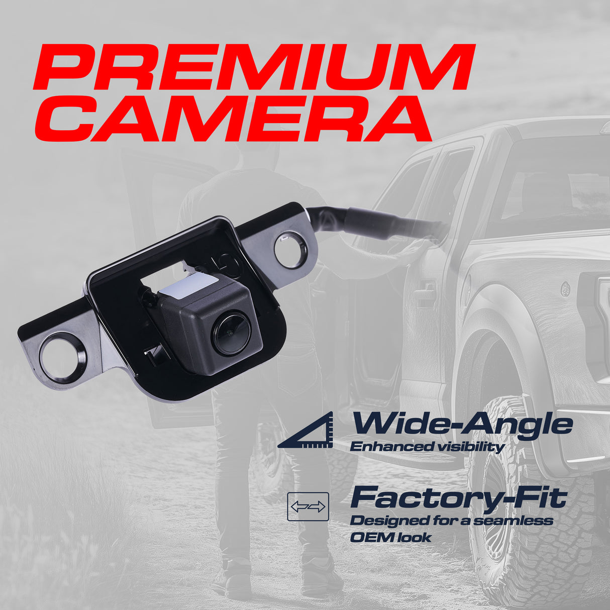 Lexus GX 460 w/ AVM (2014-2019) OEM Replacement Backup Camera OE Part # 86790-60650, 86790-60241, 86790-60240 - Master Tailgaters