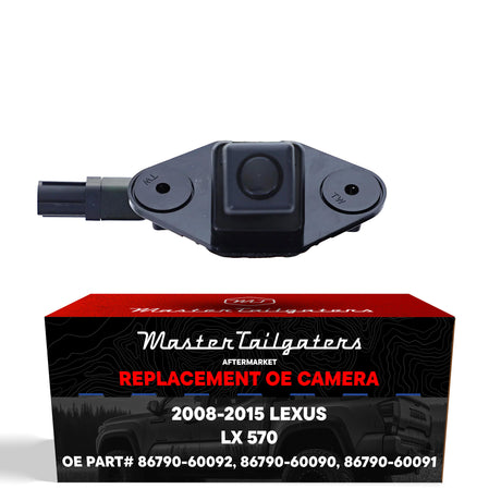 Lexus LX 570 (2008-2015) OEM Replacement Backup Camera OE Part # 86790-60090, 86790-60091, 86790-60092 - Master Tailgaters
