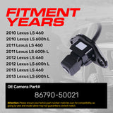 Lexus LS 460, LS 600h L (2010-2013) OEM Replacement Backup Camera OE Part # 86790-50021 - Master Tailgaters