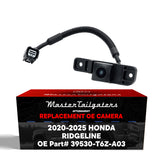 Honda Ridgeline (2020-2025) OEM Replacement Backup Camera OE Part # 39530-T6Z-A03