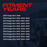 Dodge Ram (2009-2018) Chrome Replacement Tailgate Handle with Backup Camera - Master Tailgaters