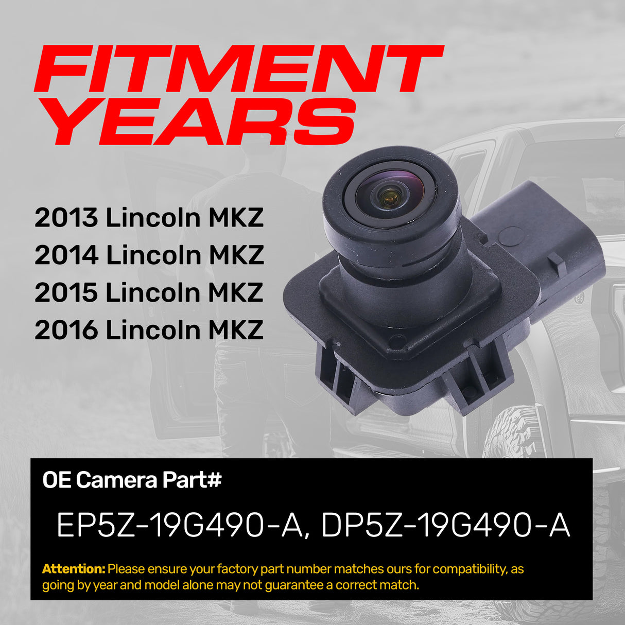 Compatibile Con Lincoln Per MKX 2011 2012 2013 Telecamera Di