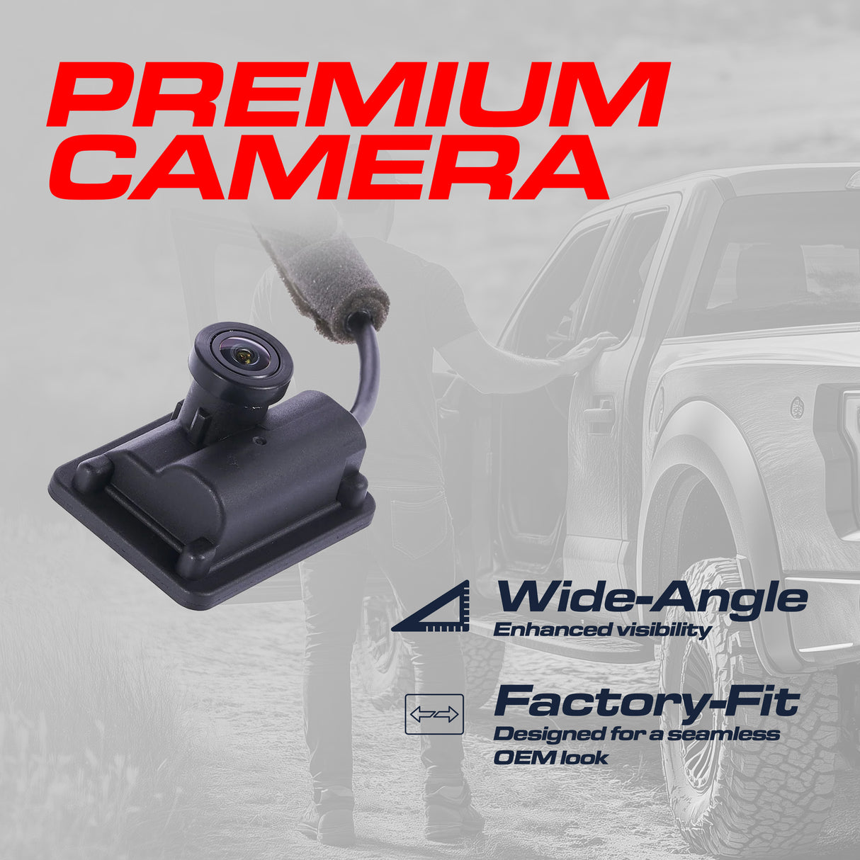 Lincoln Navigator (2008-2014) / Ford Expedition (2008) OEM Replacement Backup Camera OE Part # 8L7Z-19G490-A, 9L7Z-19G490-A, 9L7Z-19G490-B - Master Tailgaters