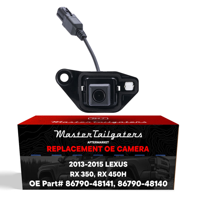 Lexus RX 350 (2013-2015), RX 450h (2013-2014) OEM Replacement Backup Camera OE Part # 86790-48140, 86790-48141 - Master Tailgaters