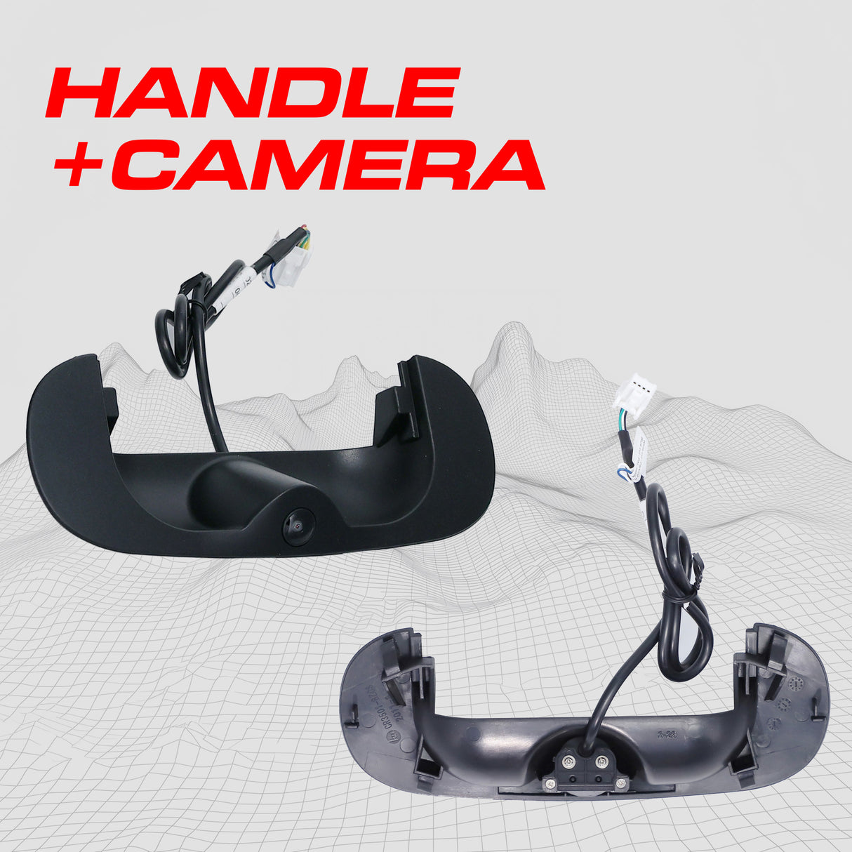 Dodge Ram (1994-2001) Black Replacement Tailgate Bezel with Backup Camera - Master Tailgaters