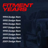 Dodge Ram (1994-2001) Black Replacement Tailgate Bezel with Backup Camera - Master Tailgaters