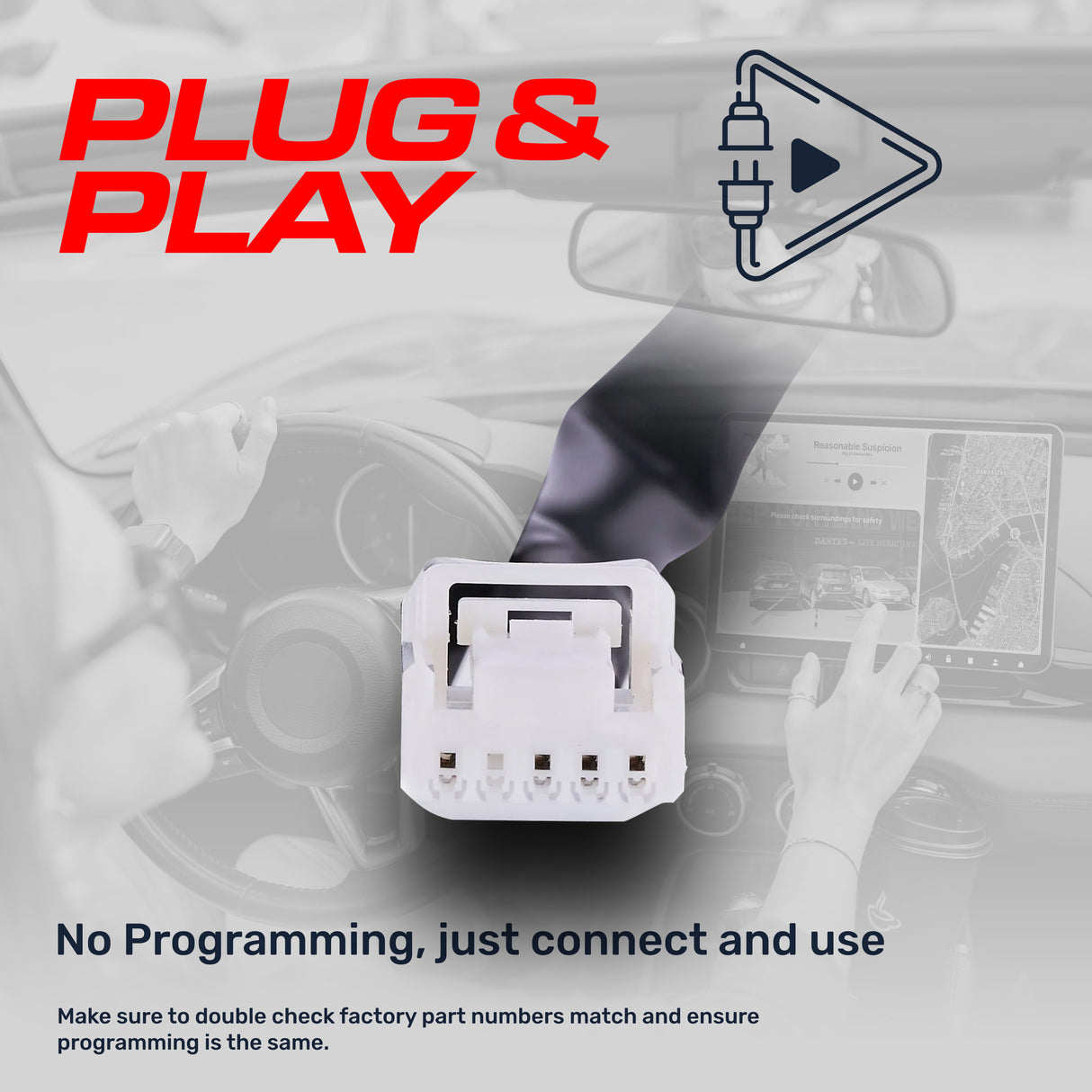 Mazda 6 (2016-2017) OEM Replacement Backup Camera OE Part # GMN3-67-RC0