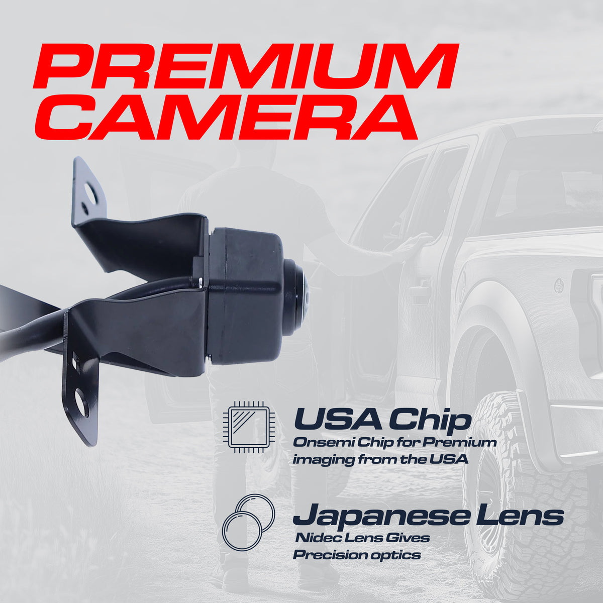 Nissan Rogue (2017-2020), Rogue Hybrid (2017-2019) OEM Replacement Front View Camera OE Part # 284F1-6FL1A