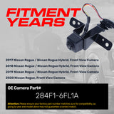 Nissan Rogue (2017-2020), Rogue Hybrid (2017-2019) OEM Replacement Front View Camera OE Part # 284F1-6FL1A