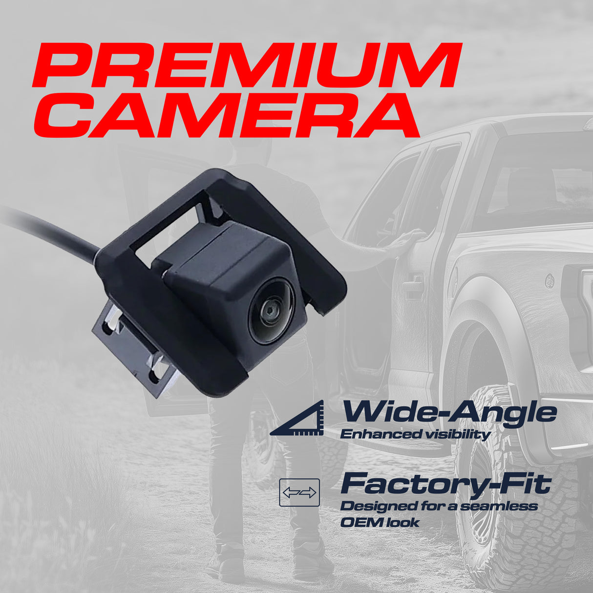 Mazda CX-9 (2016-2021) OEM Replacement Backup Camera OE Part # TK48-67-RC0B, TK48-67-RC0A - Master Tailgaters