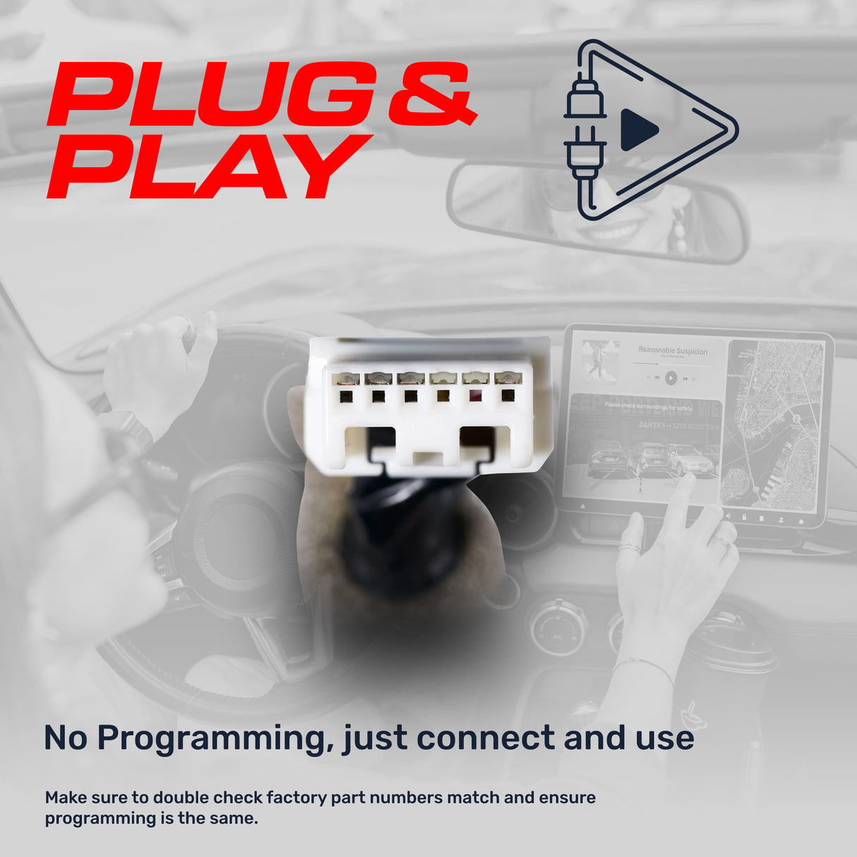 Acura RDX (2009), MDX (2007-2009) OEM Replacement Backup Camera OE Part # 39530-STX-A01, 39530-STX-A02