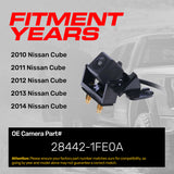 Nissan Cube (2010-2014) OEM Replacement Backup Camera OE Part # 28442-1FE0A