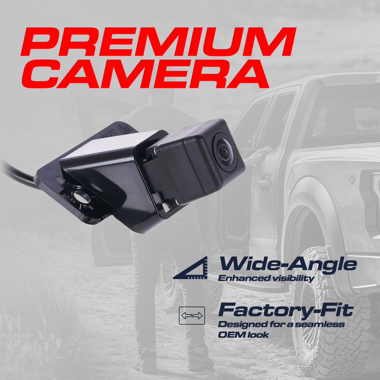 Nissan Juke (2011-2014) OEM Replacement Backup Camera OE Part # 28442-1KA0A, 28442-1KA0B