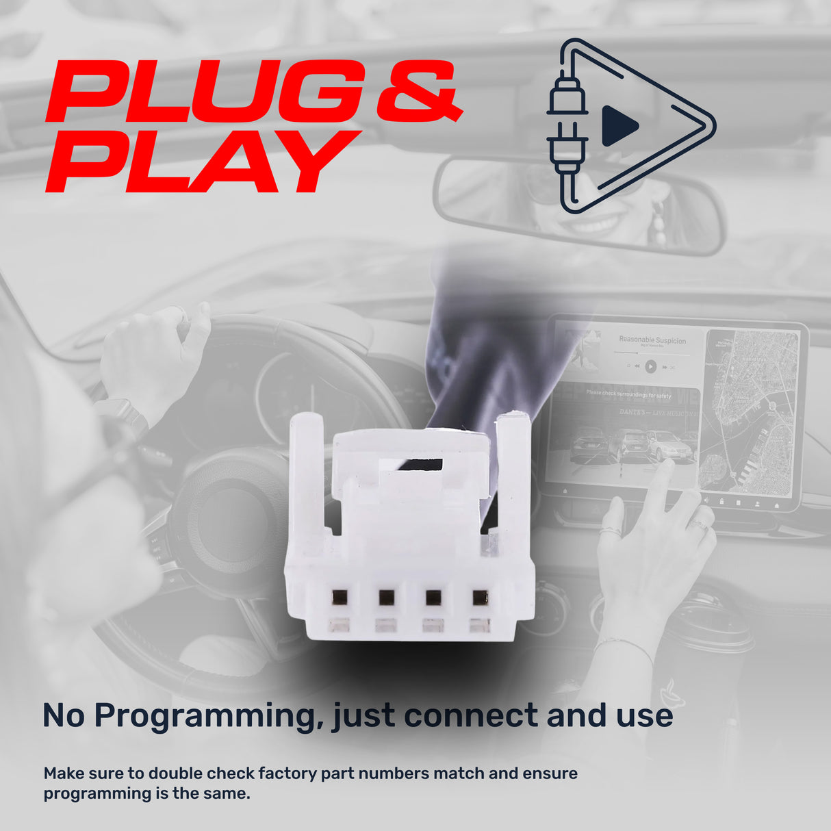 Nissan Leaf (2011-2012) OEM Replacement Backup Camera OE Part # 28442-3NA0A