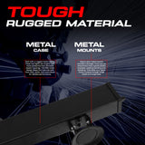 Master Tailgaters 24" Wireless Tow Double Light Bar with Camera and Monitor | Choice of 4 Pin Round, 4 Pin Flat, or 7 Pin Blade with Reverse - Master Tailgaters