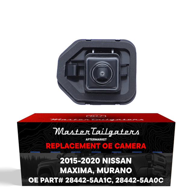Nissan Murano (2015-2018), Maxima (2016-2018) w/o AVM OEM Replacement Backup Camera OE Part # 28442-5AA0C, 28442-5AA1C - Master Tailgaters