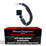Nissan Pathfinder w/ AVM (2017-2020) OEM Replacement Backup Camera OE Part # 28442-9PJ0A, 28442-9PJ1A - Master Tailgaters