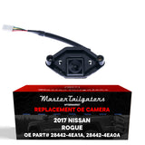 Nissan Rogue Sport/Qashqai w/o AVM (2017) OEM Replacement Backup Camera OE Part # 28442-4EA0A, 28442-4EA1A - Master Tailgaters