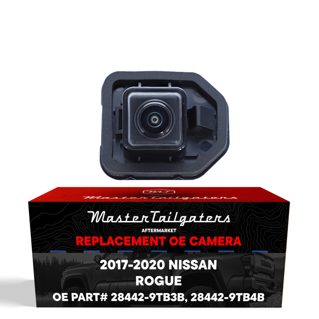 Nissan Rogue w/ AVM (2017-2020), Rogue Hybrid w/ AVM (2017-2019) OEM Replacement Backup Camera OE Part # 28442-9TB3B, 28442-9TB4B - Master Tailgaters