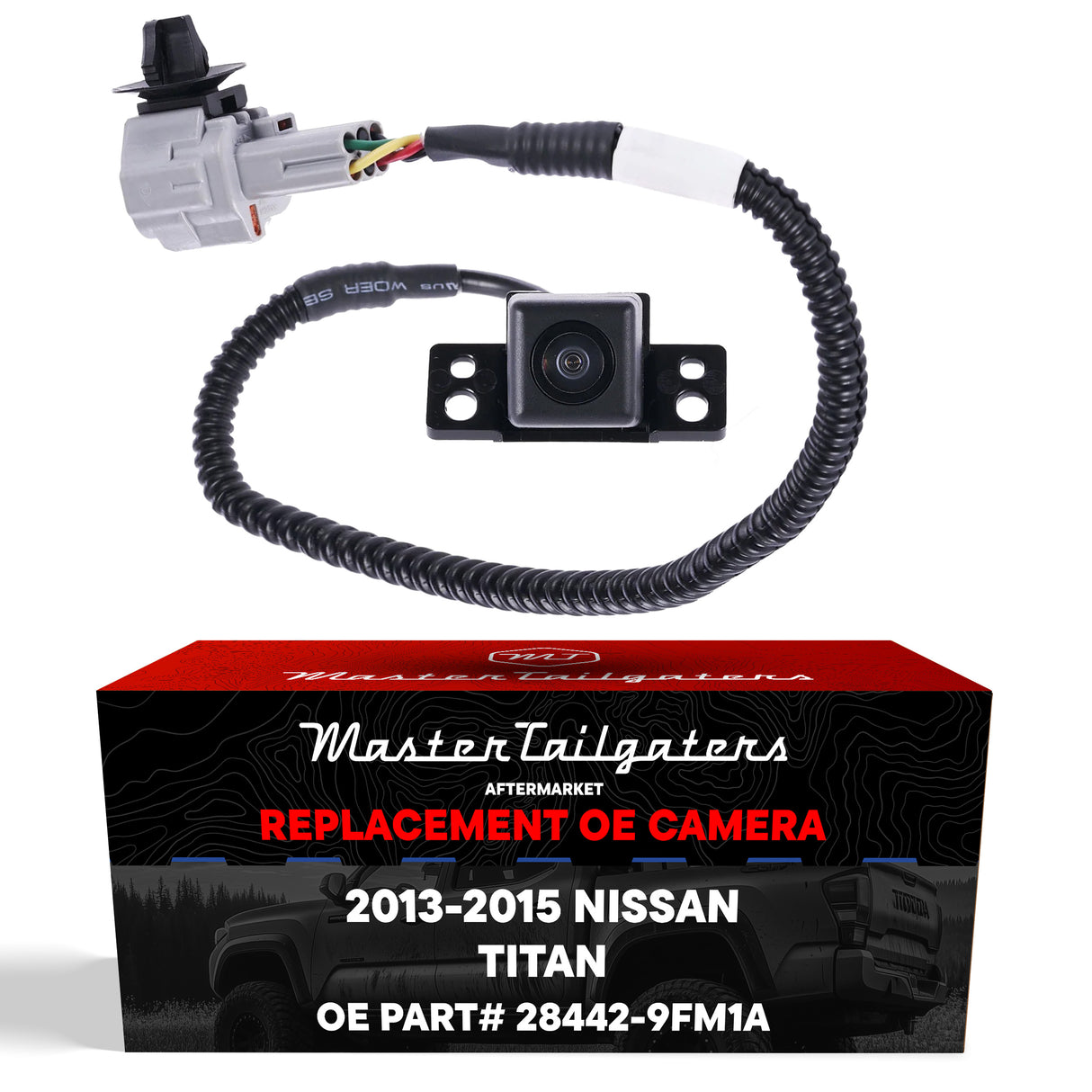 Nissan Titan (2013-2015) OEM Replacement Backup Camera OE Part # 28442-9FM1A - Master Tailgaters