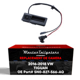VW Tiguan/Tiguan Limited (2016-2018) Liftgate Switch w/o Navigation OEM Replacement Backup Camera OE Part # 5N0-827-566-AQ