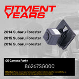 Subaru Forester (2014-2016) OEM Replacement Backup Camera OE Part # 86267SG000