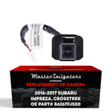 Subaru Impreza (2016), Crosstrek (2016-2017) OEM Replacement Backup Camera OE Part # 86267FJ500