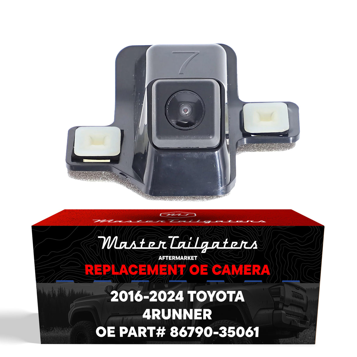 Toyota 4Runner (2016-2024) OEM Replacement Backup Camera OE Part # 86790-35061 - Master Tailgaters