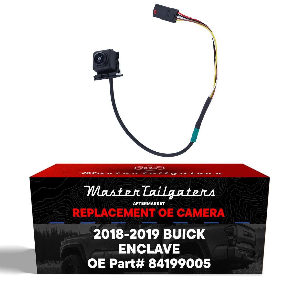 Buick Enclave (2018-2019) w/ Video Display Mirror OEM Replacement Backup Camera OE Part # 84199005