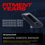 Master Tailgaters Tailgate Handle Upgraded Black Metal Replacement for Chevrolet Silverado (2016-2019) / GMC Sierra (2016-2019) OE Part # 84203910, 23487215, 84016231