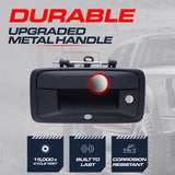 Master Tailgaters Tailgate Handle Upgraded Black Metal Replacement for Chevrolet Silverado (2016-2019) / GMC Sierra (2016-2019) OE Part # 84203910, 23487215, 84016231