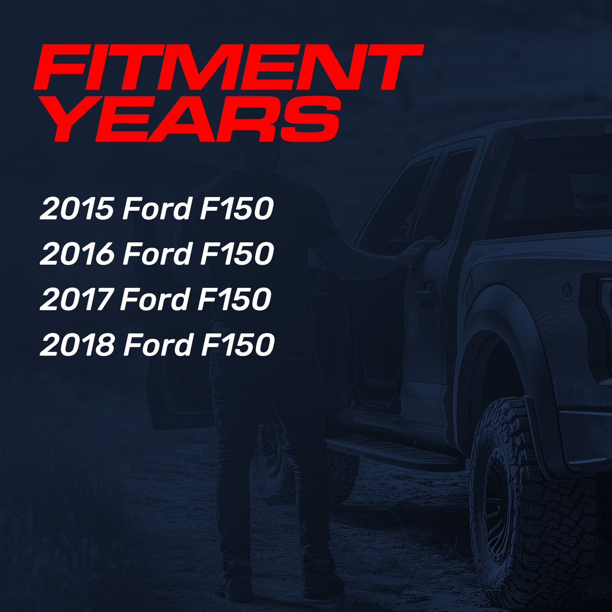 Ford F150 (2015-2018) Chrome Replacement Tailgate Handle with Backup Camera - Master Tailgaters