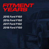 Ford F150 (2015-2018) Chrome Replacement Tailgate Handle with Backup Camera - Master Tailgaters